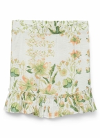 Φούστα με print floral και βολάν Vero Moda 10324126