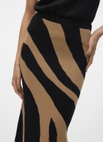 Φούστα πλεκτή με print Vero Moda 10310689