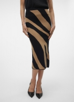 Φούστα πλεκτή με print Vero Moda 10310689