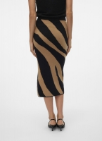 Φούστα πλεκτή με print Vero Moda 10310689