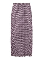 Φούστα πλισέ με print ONLY 15222539