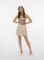 Φούστα σορτς με λινό Vero Moda 10321623
