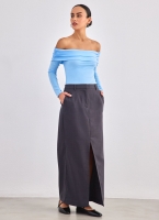 Φούστα υφασμάτινη με άνοιγμα Vero Moda 15332888