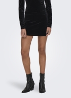 Φούστα velvet μίνι ONLY 15333656