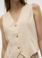 Γιλέκο με λινό Vero Moda 10321606