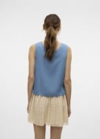 Γιλέκο υφασμάτινο με denim όψη Vero Moda 10326066