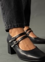 Γόβες δερμάτινες Mary Janes Ragazza 036