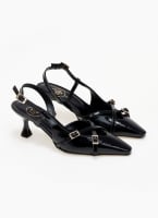Γόβες slingback λουστρίνι TFP