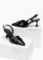 Γόβες slingback λουστρίνι TFP