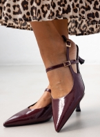 Γόβες Slingback λουστρίνι TFP