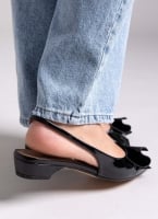 Γόβες slingback με ιδιαίτερο φιόγκο CORINA