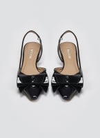 Γόβες slingback με ιδιαίτερο φιόγκο CORINA