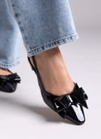 Γόβες slingback με ιδιαίτερο φιόγκο CORINA