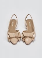 Γόβες slingback με ιδιαίτερο φιόγκο CORINA