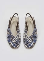 Γόβες slingback με πλεκτό σχέδιο CORINA