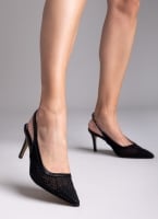 Γόβες slingback μυτερές MARIAMARE