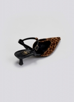 Γόβες slingback suede t-strap TFP
