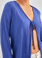 Λεπτή ζακέτα με σχέδιο στην ύφανση Vero Moda 10317015