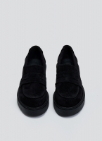 Loafers από δέρμα καστόρι Estil
