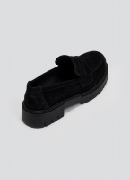 Loafers από δέρμα καστόρι Estil