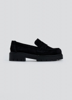Loafers από δέρμα καστόρι Estil