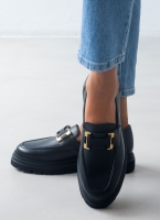 Loafers chunky δερμάτινα Ragazza 0238