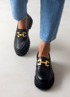 Loafers δερμάτινα chunky με σχέδιο Ragazza 0308