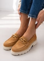 Loafers καστόρινα με κρίκους Ragazza 0528