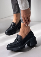 Loafers ματ με τακούνι Refresh 171417