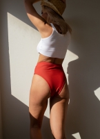 Μαγιό highleg slip