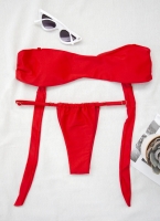 Μαγιό σετ μπικίνι strapless