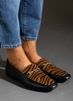 Μοκασίνια με ponyskin TFP