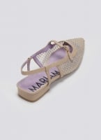 Μπαλαρίνες μυτερές slingback με διαφάνεια MARIAMARE