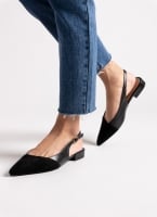 Μπαλαρίνες slingback μυτερές