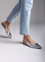 Μπαλαρίνες slingback μυτερές ONLY 15340891