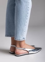 Μπαλαρίνες slingback μυτερές ONLY 15340891