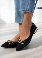 Μπαλαρίνες suede με αλυσίδα Xti 142000