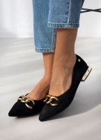 Μπαλαρίνες suede με αλυσίδα Xti 142000