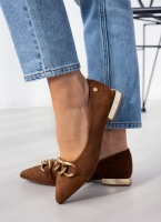 Μπαλαρίνες suede με αλυσίδα Xti 142000