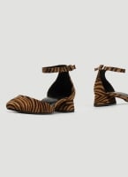 Μπαλαρίνες suede με ανοιχτά πλαϊνά TFP
