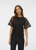 Μπλούζα με δαντέλα στα μανίκια Vero Moda 10329679