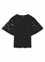 Μπλούζα με δαντέλα στα μανίκια Vero Moda 10329679