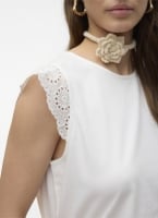 Μπλούζα με κιπούρ δαντέλα Vero Moda 10305210