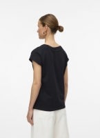 Μπλούζα με πλεκτή λεπτομέρεια Vero Moda 10329678