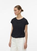 Μπλούζα με πλεκτή λεπτομέρεια Vero Moda 10329678