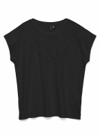 Μπλούζα με πλεκτή λεπτομέρεια Vero Moda 10329678