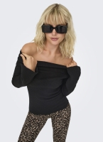 Μπλούζα ριμπ strapless ONLY 15328246