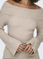 Μπλούζα ριμπ strapless ONLY 15328246