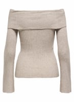 Μπλούζα ριμπ strapless ONLY 15328246
