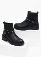 Μποτάκια biker με λάστιχο Gabi Boots 1993